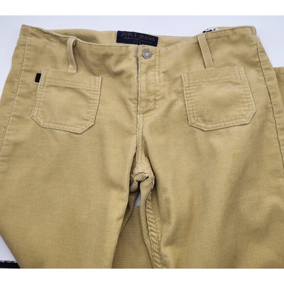 Juicy Jeans Vintage y2k Corduroy Pants Low Rise SZ 29 Made in USA - Picture 14 of 14